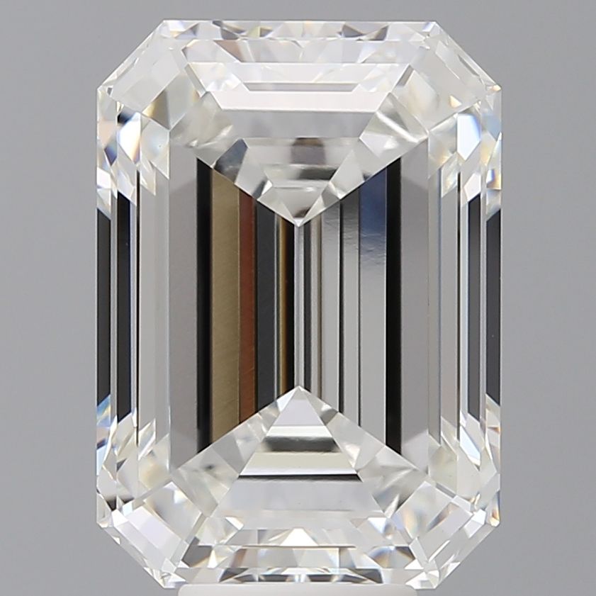 9.55 ct. emerald Lab Grown Diamond front image