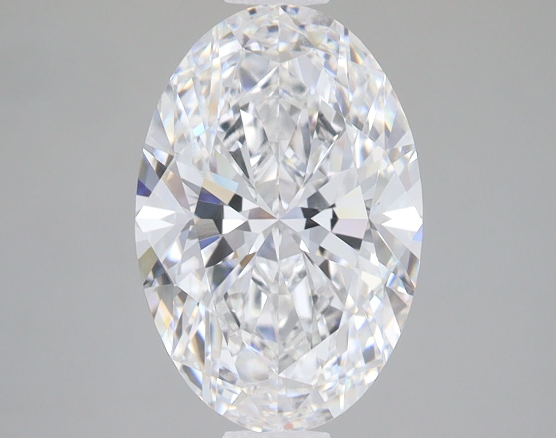 3.02 ct. oval Lab Grown Diamond front image