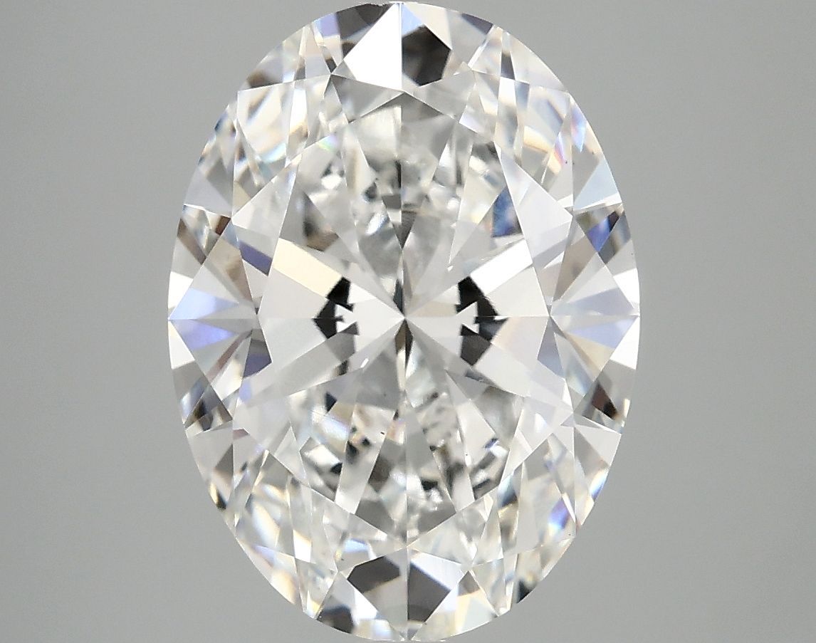 5.05 ct. oval Lab Grown Diamond front image