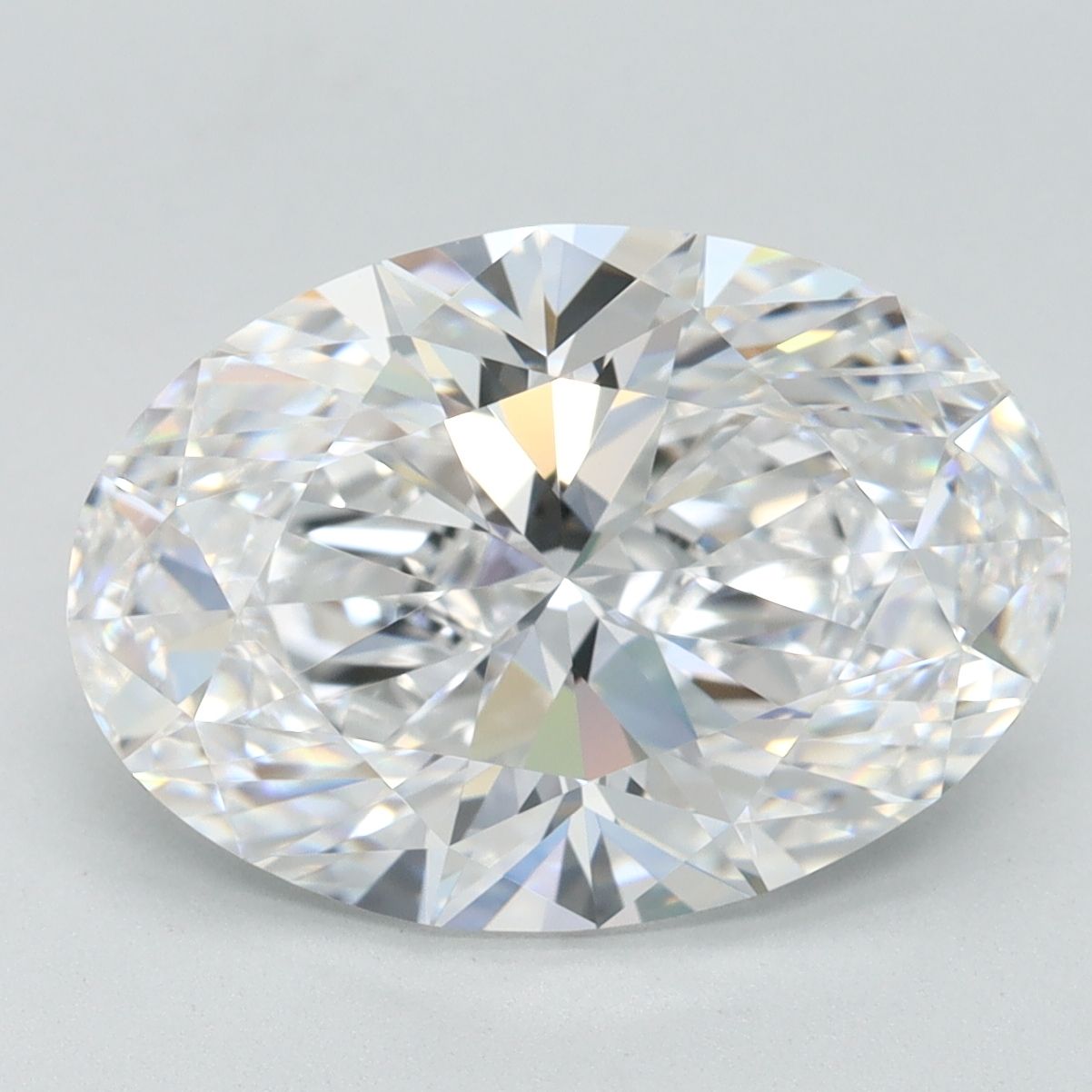 4.23 ct. oval Lab Grown Diamond front image