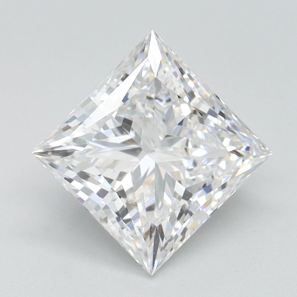 2.10 ct. princess Lab Grown Diamond front image