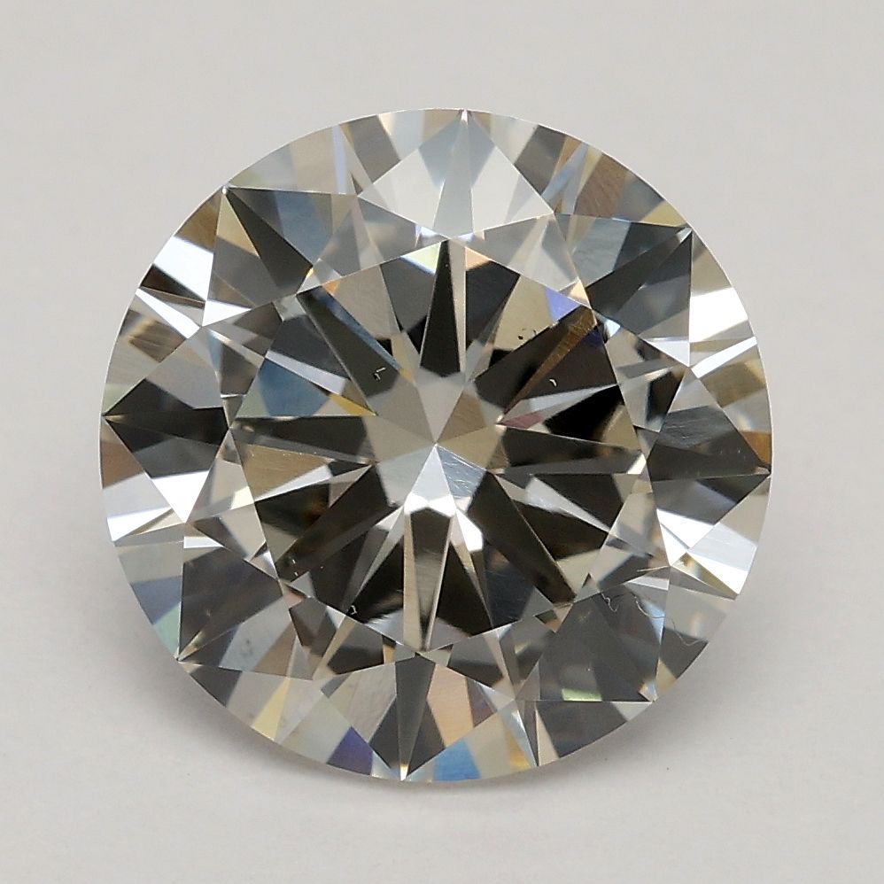 2.70 ct. round Lab Grown Diamond front image