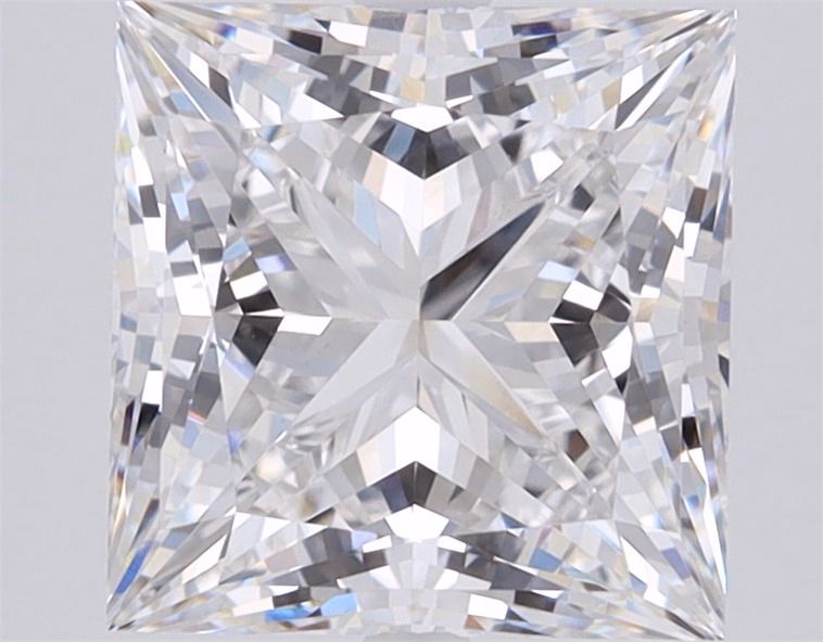 2.12 ct. princess Lab Grown Diamond front image