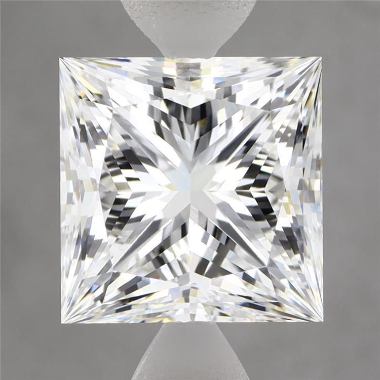 4.96 ct. princess Lab Grown Diamond front image