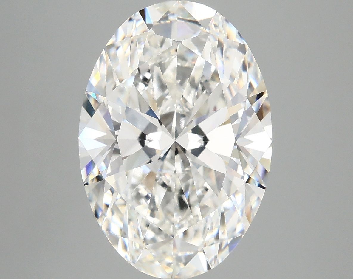 4.90 ct. oval Lab Grown Diamond front image