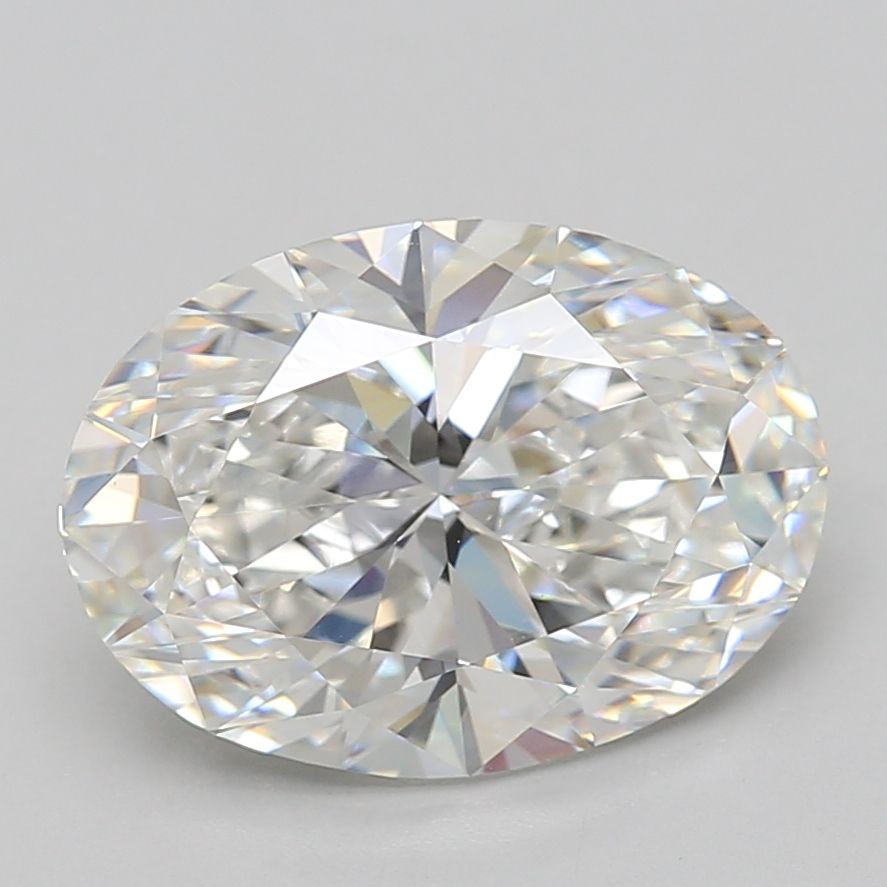 5.04 ct. oval Lab Grown Diamond front image