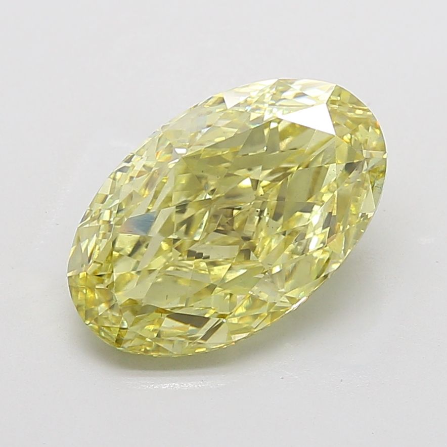 7.08 ct. oval Lab Grown Diamond front image