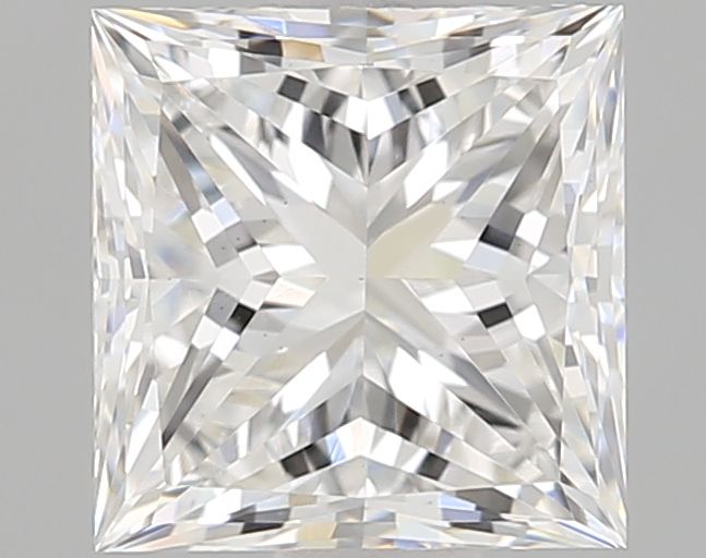 0.96 ct. princess Lab Grown Diamond front image
