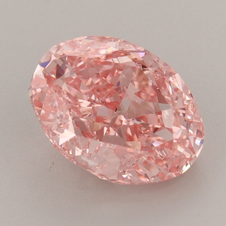 3.18 ct. oval Lab Grown Diamond front image