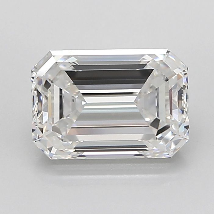 3.21 ct. emerald Lab Grown Diamond front image