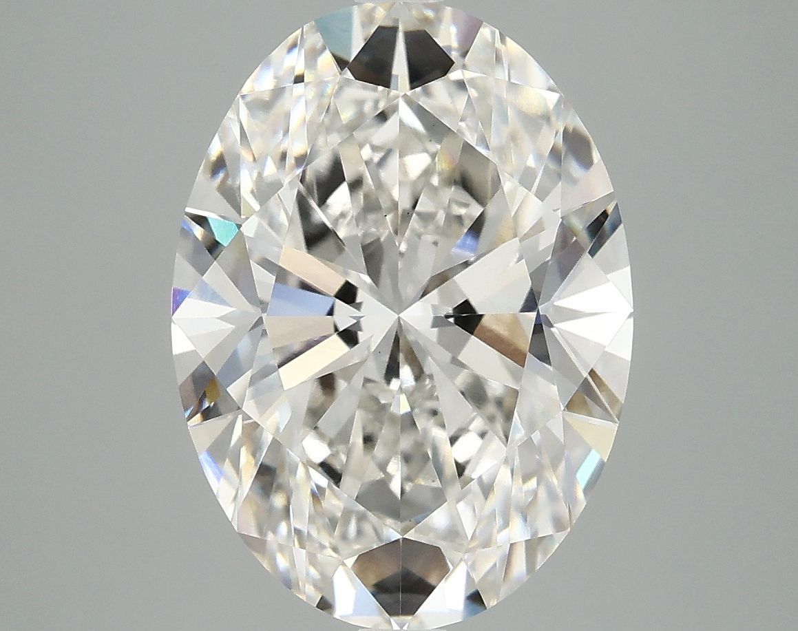 5.07 ct. oval Lab Grown Diamond front image