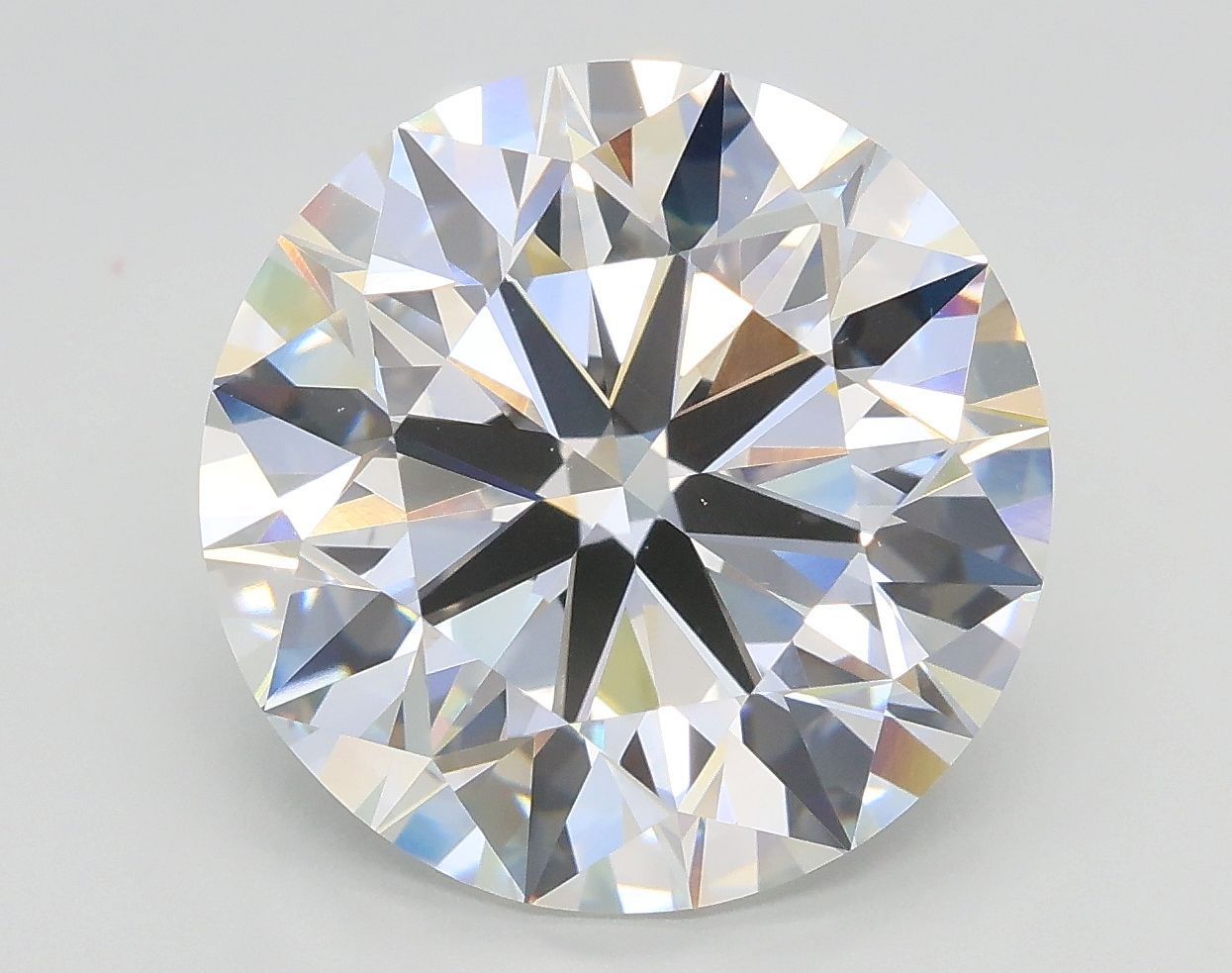 7.48 ct. round Lab Grown Diamond front image