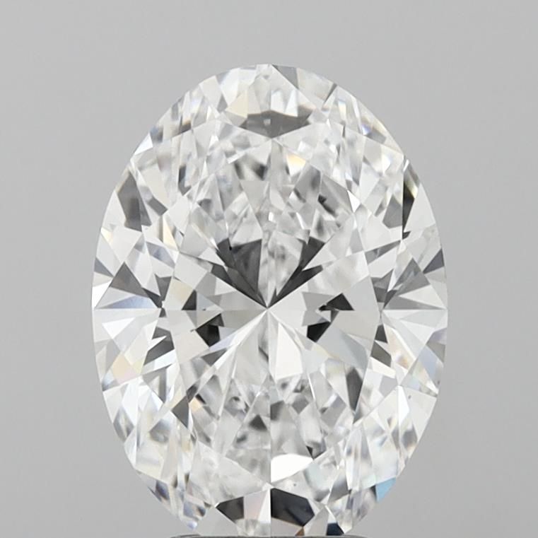 4.00 ct. oval Lab Grown Diamond front image