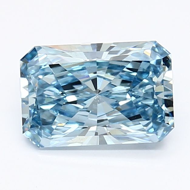 1.25 CT Fancy Vivid Blue RADIANT