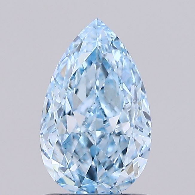 1.16 CT Fancy Vivid Blue PEAR