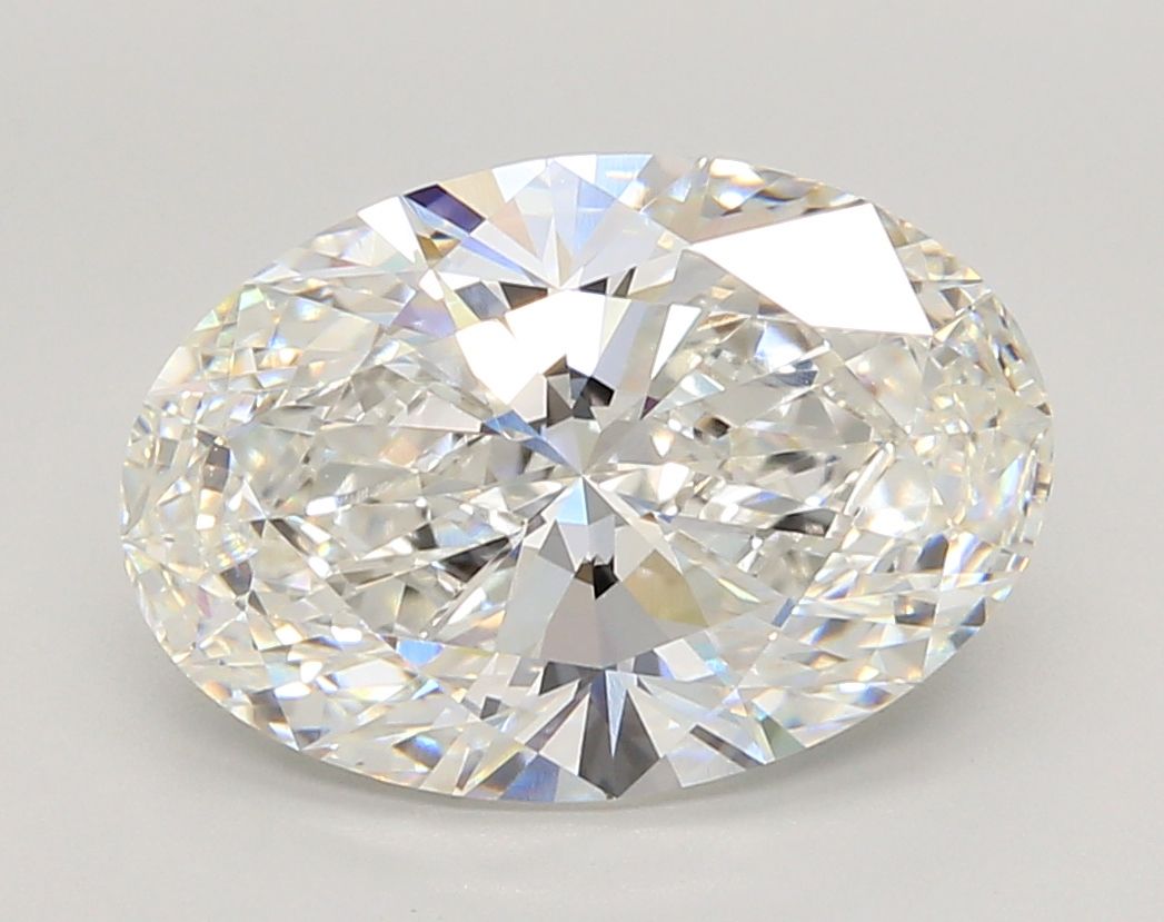 5.05 ct. oval Lab Grown Diamond front image