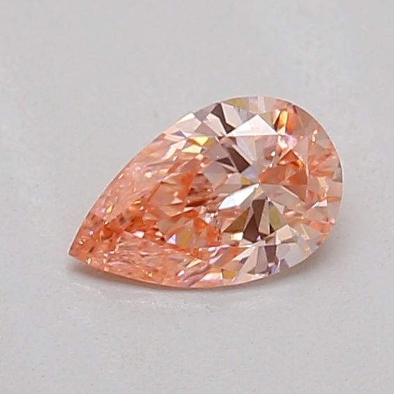 0.22 CT Fancy Vivid Pink PEAR