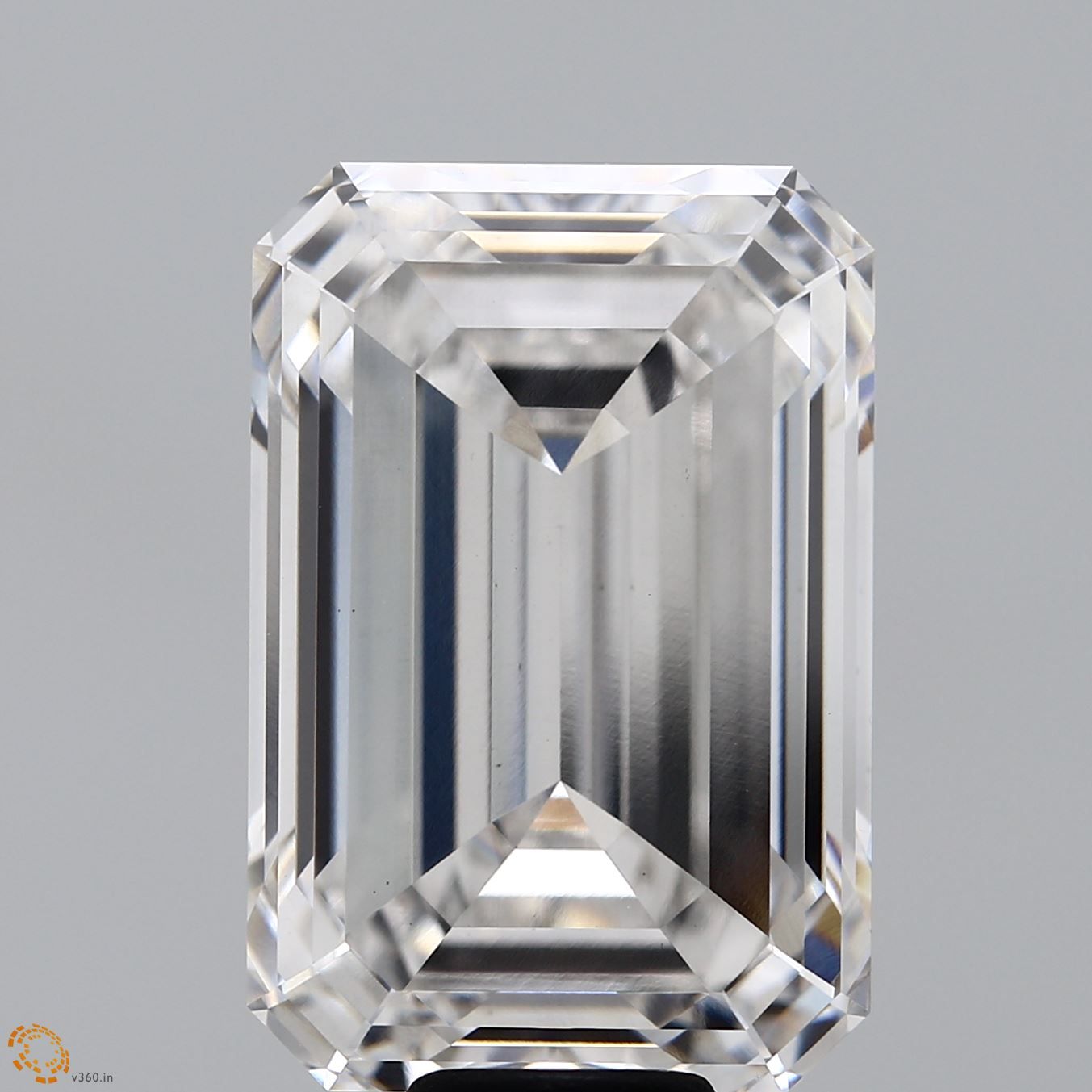 16.09 ct. emerald Lab Grown Diamond front image