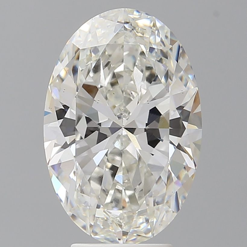 4.60 ct. oval Lab Grown Diamond front image