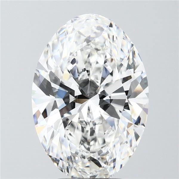 5.59 ct. oval Lab Grown Diamond front image