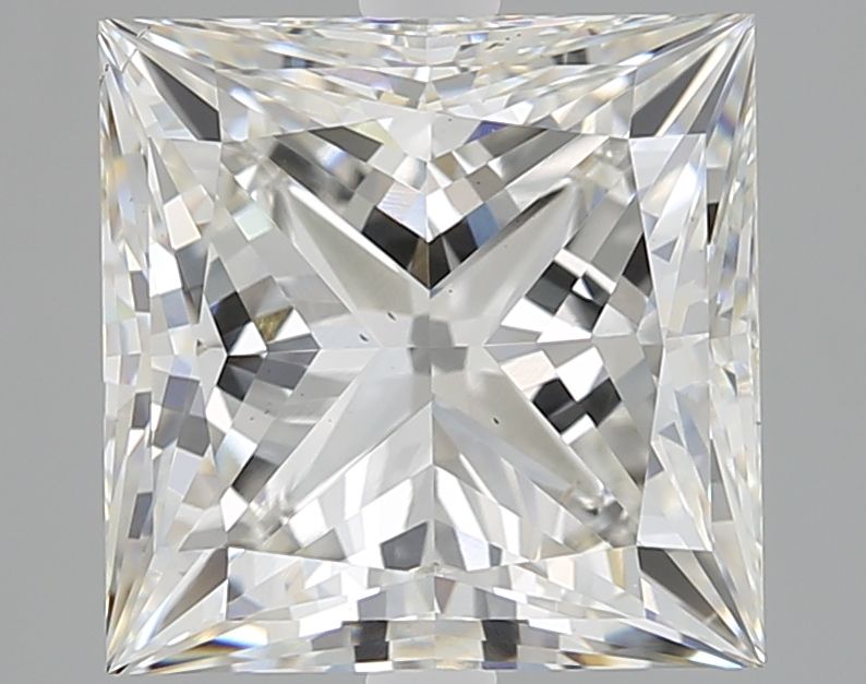 4.13 ct. princess Lab Grown Diamond front image