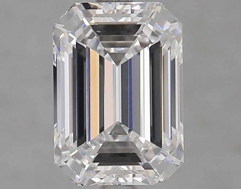 Diamant Émeraude 3.01 ct - Couleur D - Pureté VVS2