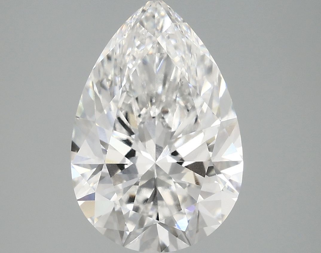 3.02 ct. pear Lab Grown Diamond front image