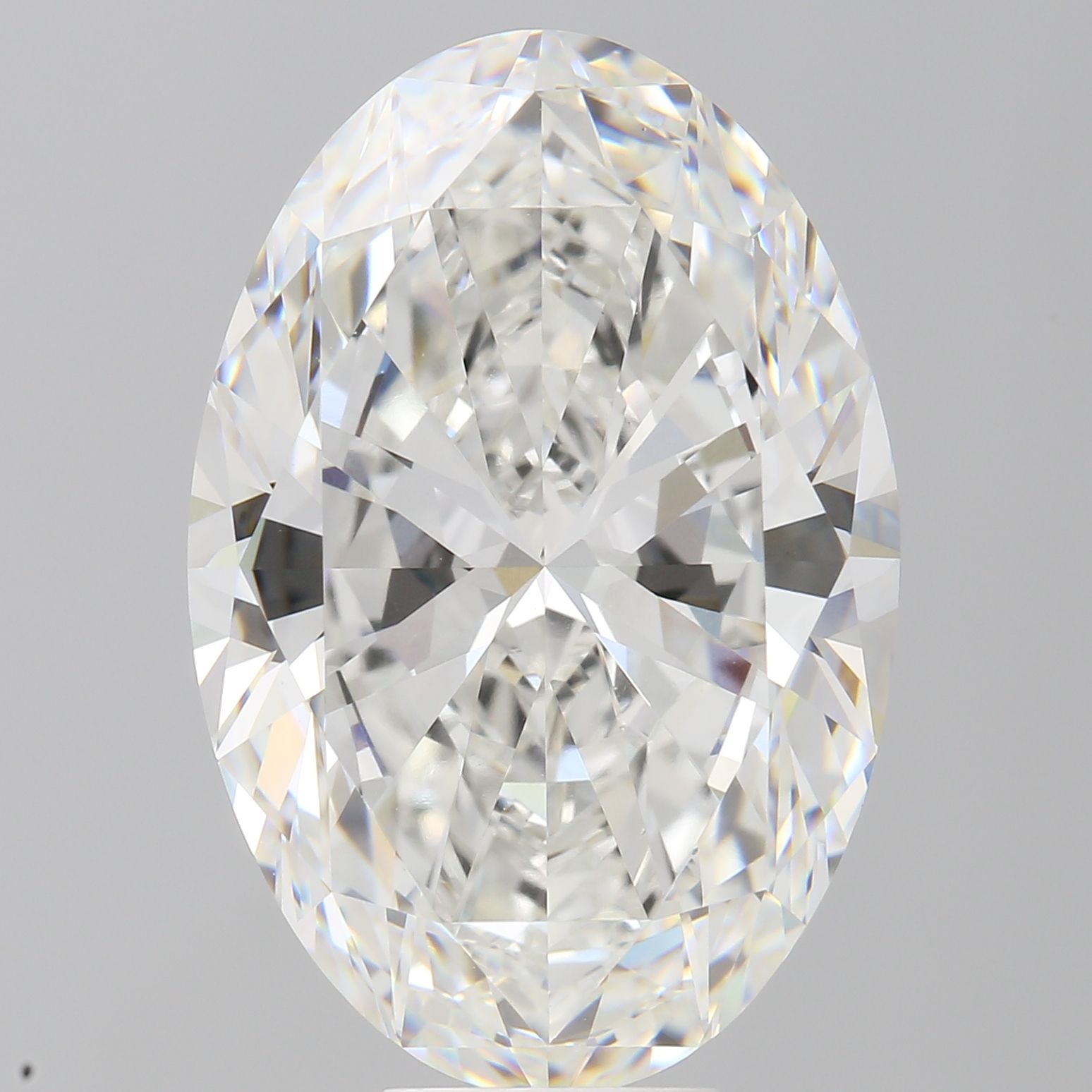 11.10 ct. oval Lab Grown Diamond front image