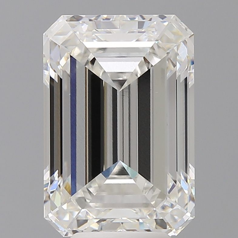 6.58 ct. emerald Lab Grown Diamond front image