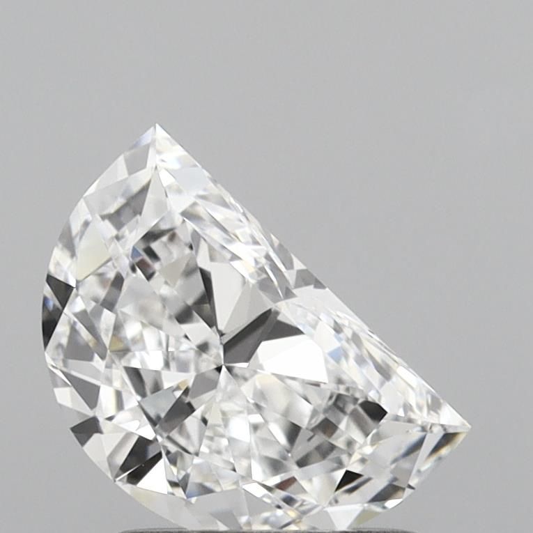 1.01 ct lab-grown Half moon Diamond