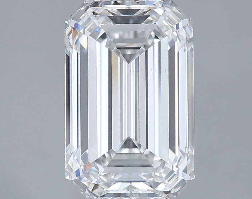 2.58 ct. emerald Lab Grown Diamond front image