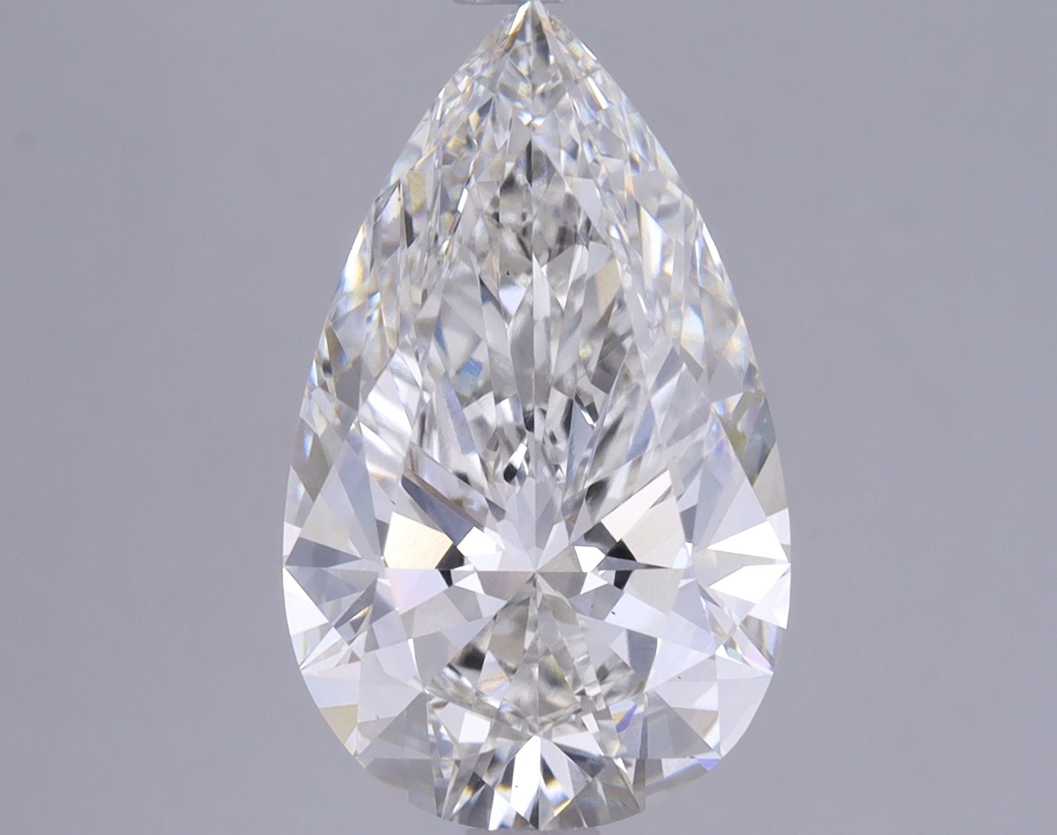 3.73 ct. pear Lab Grown Diamond front image