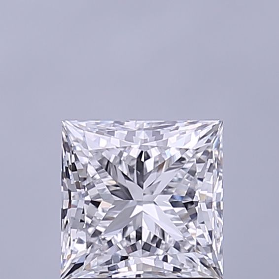 1.29 ct lab-grown Princess Diamond