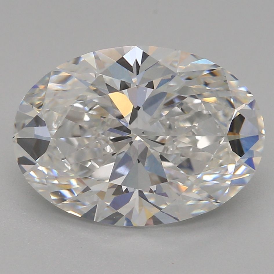 2.08 ct. oval Lab Grown Diamond front image