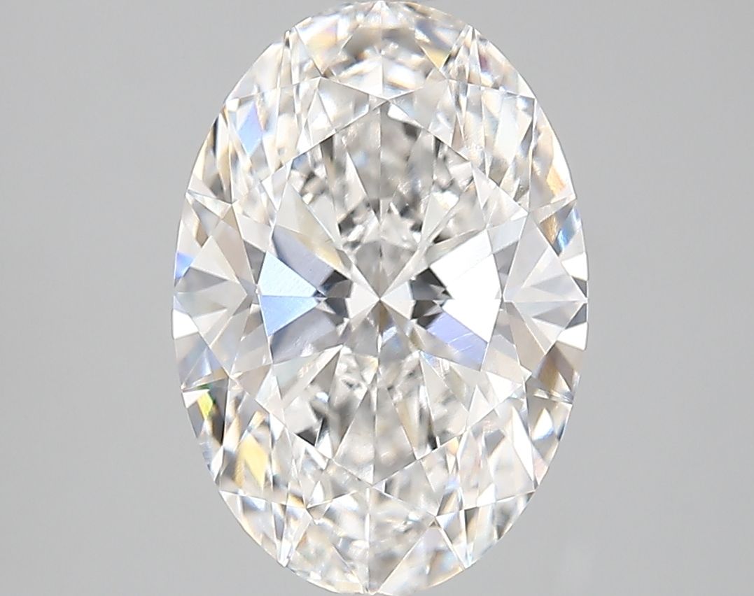 3.82 ct. oval Lab Grown Diamond front image