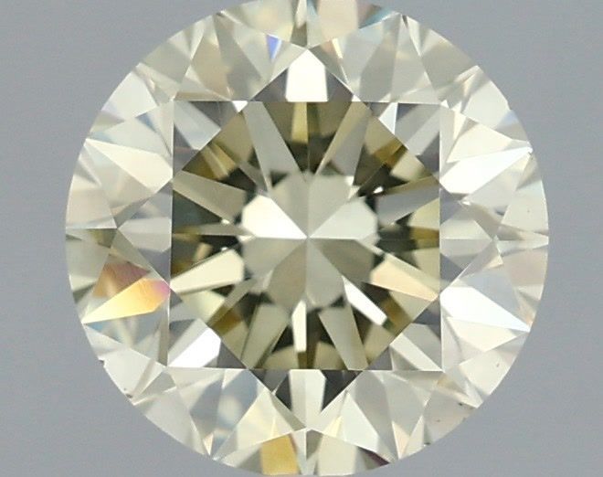 Diament 2.01 ct Fancy Light Brownish Greenish Yellow/VS2