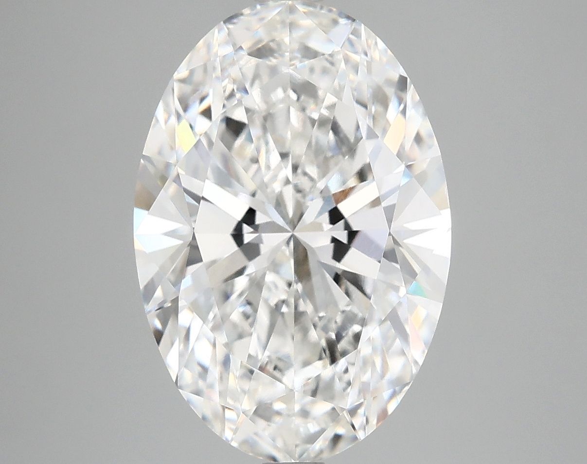 5.02 ct. oval Lab Grown Diamond front image