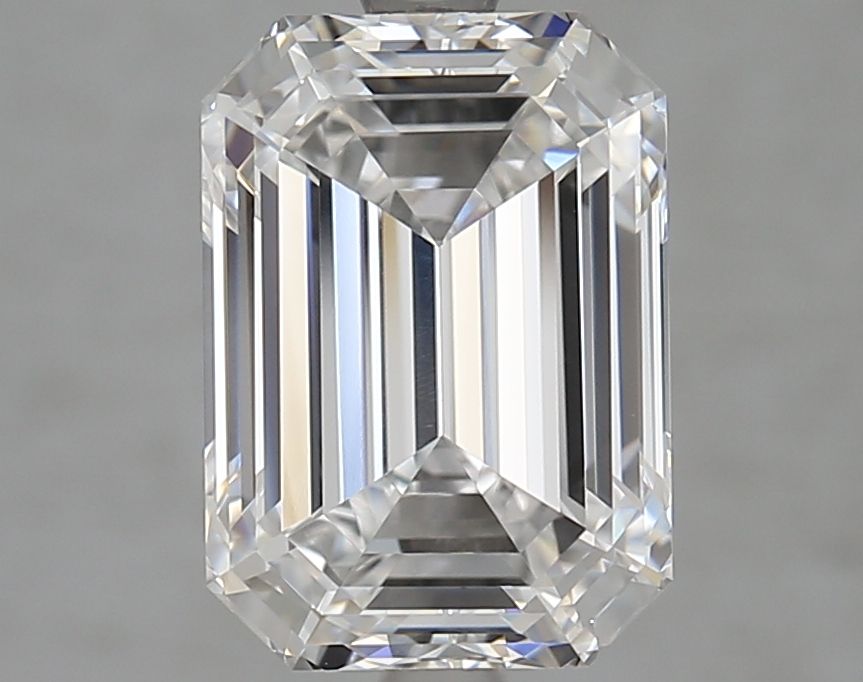 Diamant Émeraude 4.10 ct - Couleur D - Pureté VS1