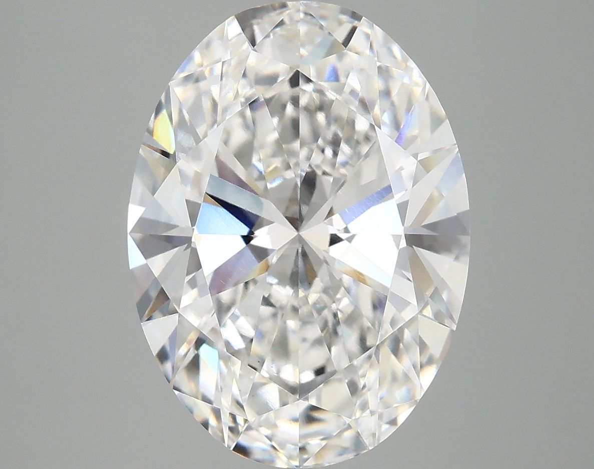5.04 ct. oval Lab Grown Diamond front image