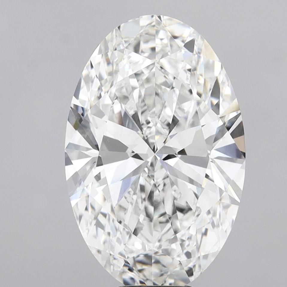 11.06 ct. oval Lab Grown Diamond front image