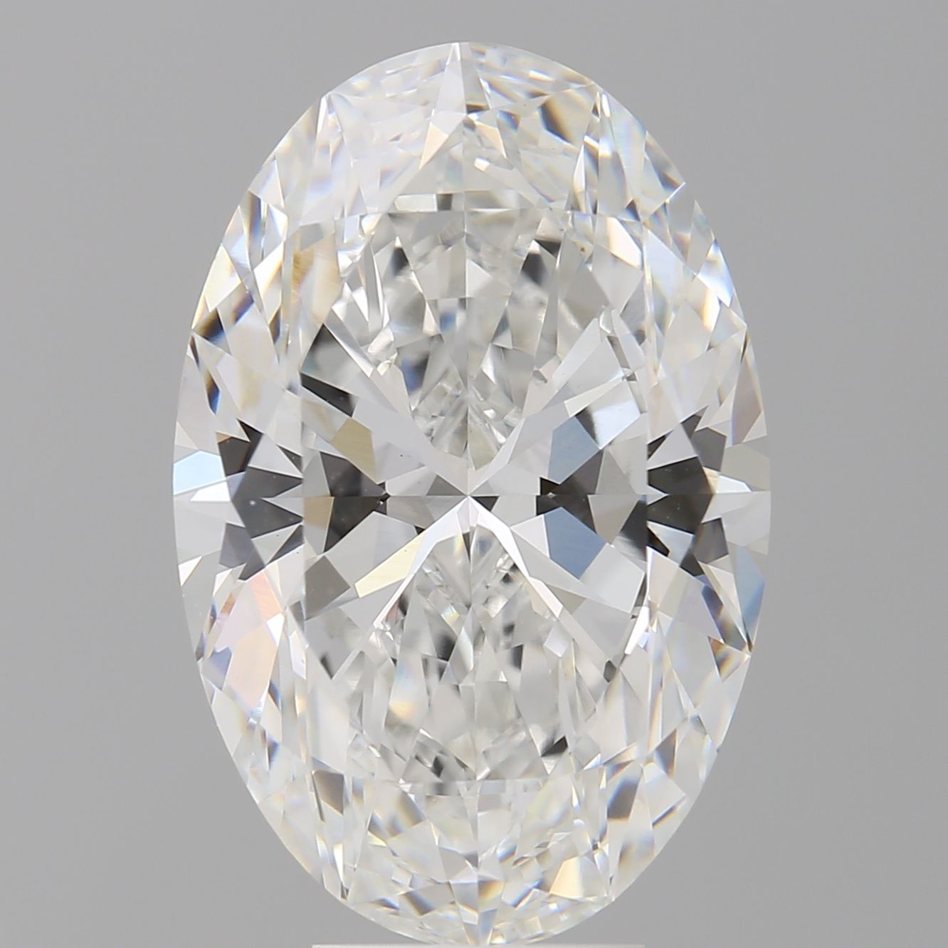 7.59 ct. oval Lab Grown Diamond front image