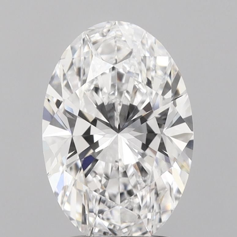 1.96 ct. oval Lab Grown Diamond front image
