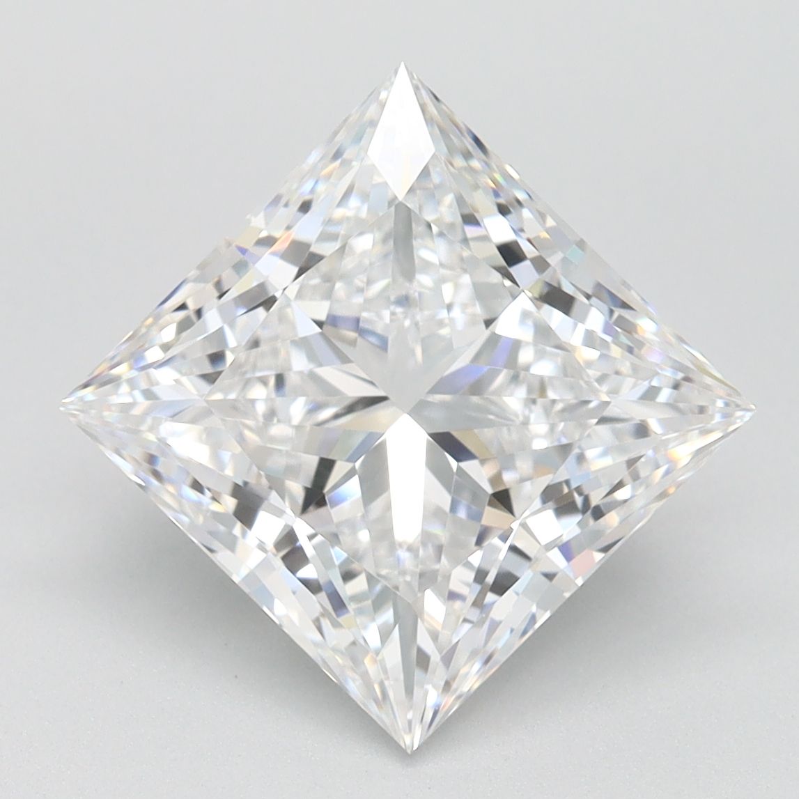 3.43 ct. princess Lab Grown Diamond front image