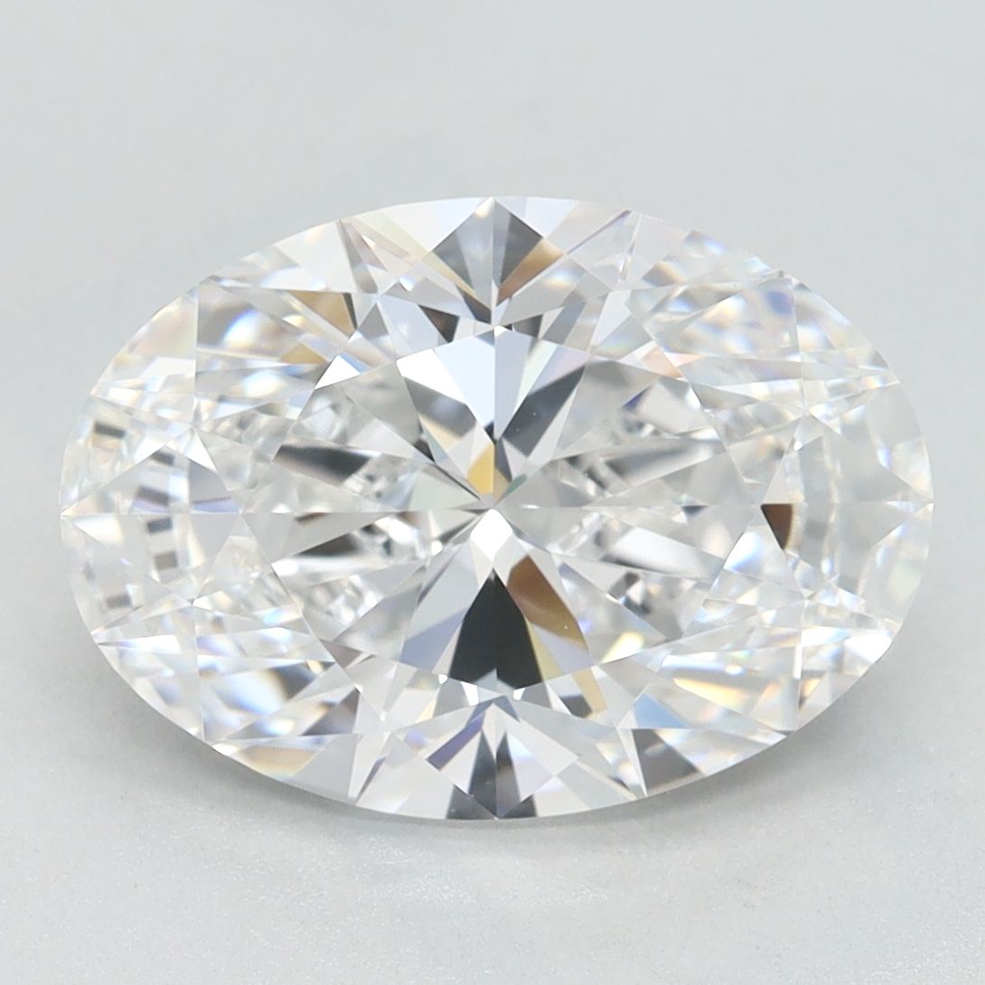 3.13 ct. oval Lab Grown Diamond front image