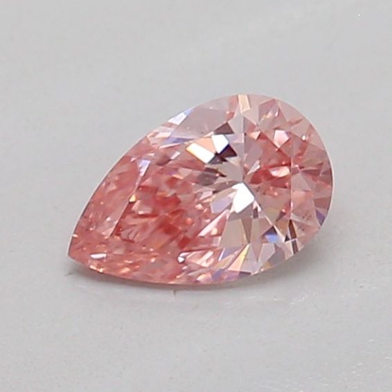 0.23 CT Fancy Intense Pink PEAR