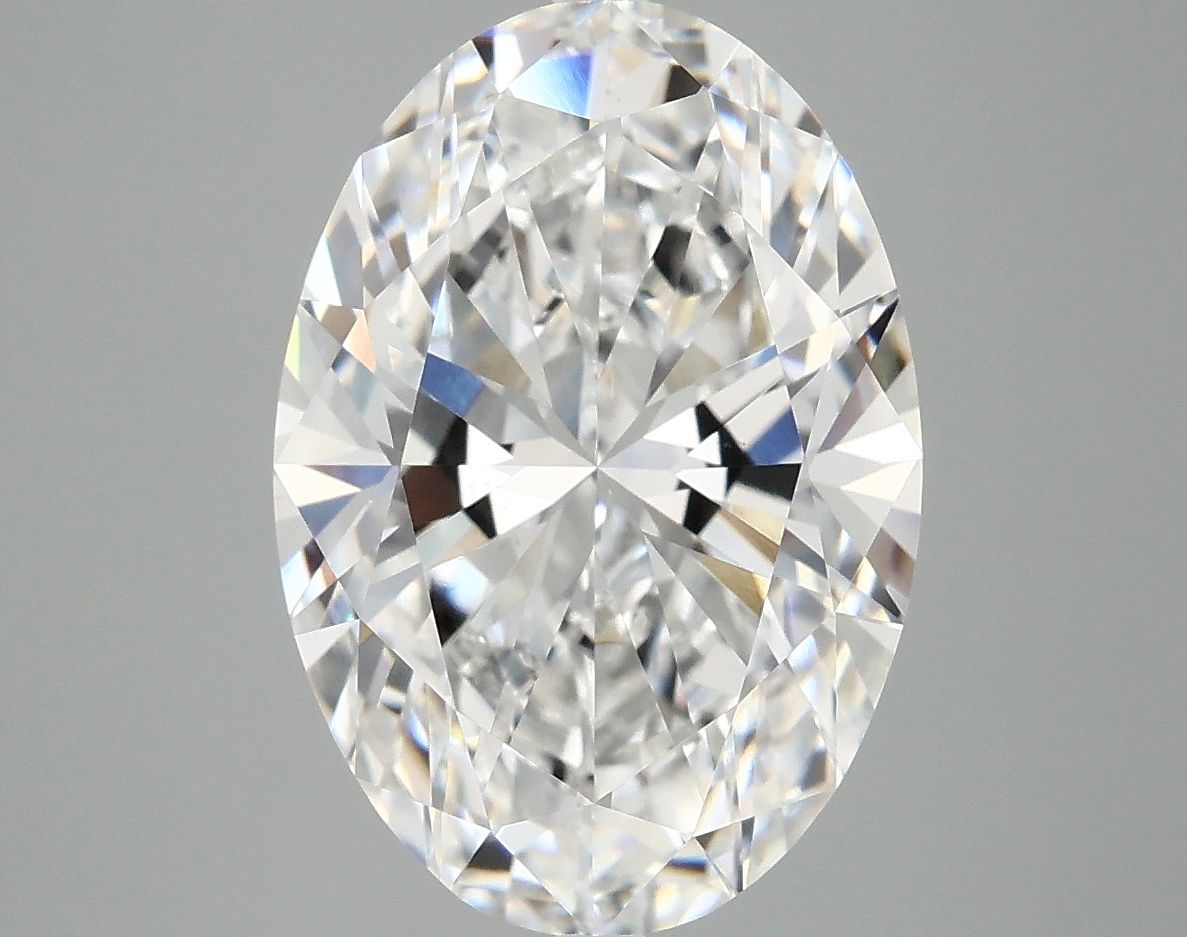 5.01 ct. oval Lab Grown Diamond front image