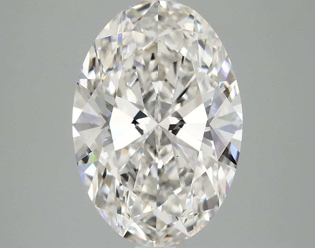 4.05 ct. oval Lab Grown Diamond front image