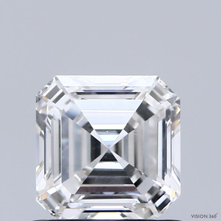 1.04 ct Asscher diamond