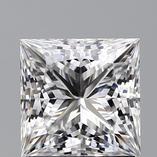 1.56 ct. princess Lab Grown Diamond front image
