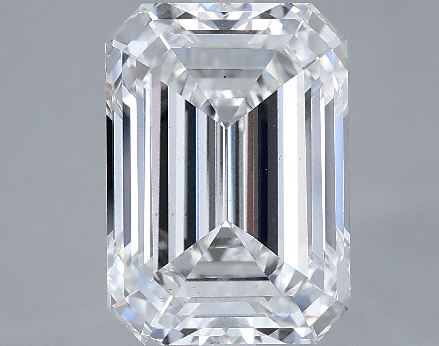 3.76 ct. emerald Lab Grown Diamond front image